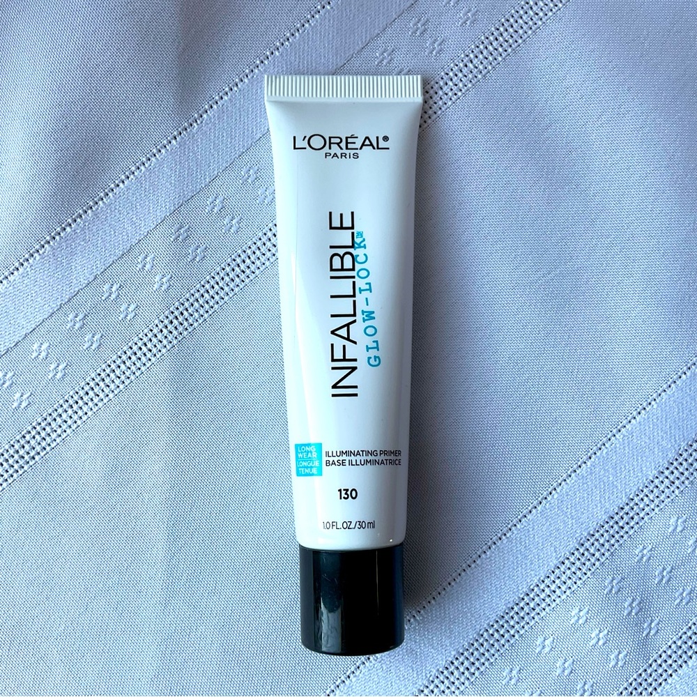 L'Oreal Paris Infallible Glow-Lock Longwear 130 Illuminating Face Primer 1 oz